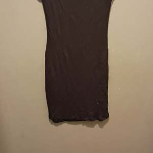 Lulus Black Scoop Neck Cap Sleeve Bodycon Mini Dress